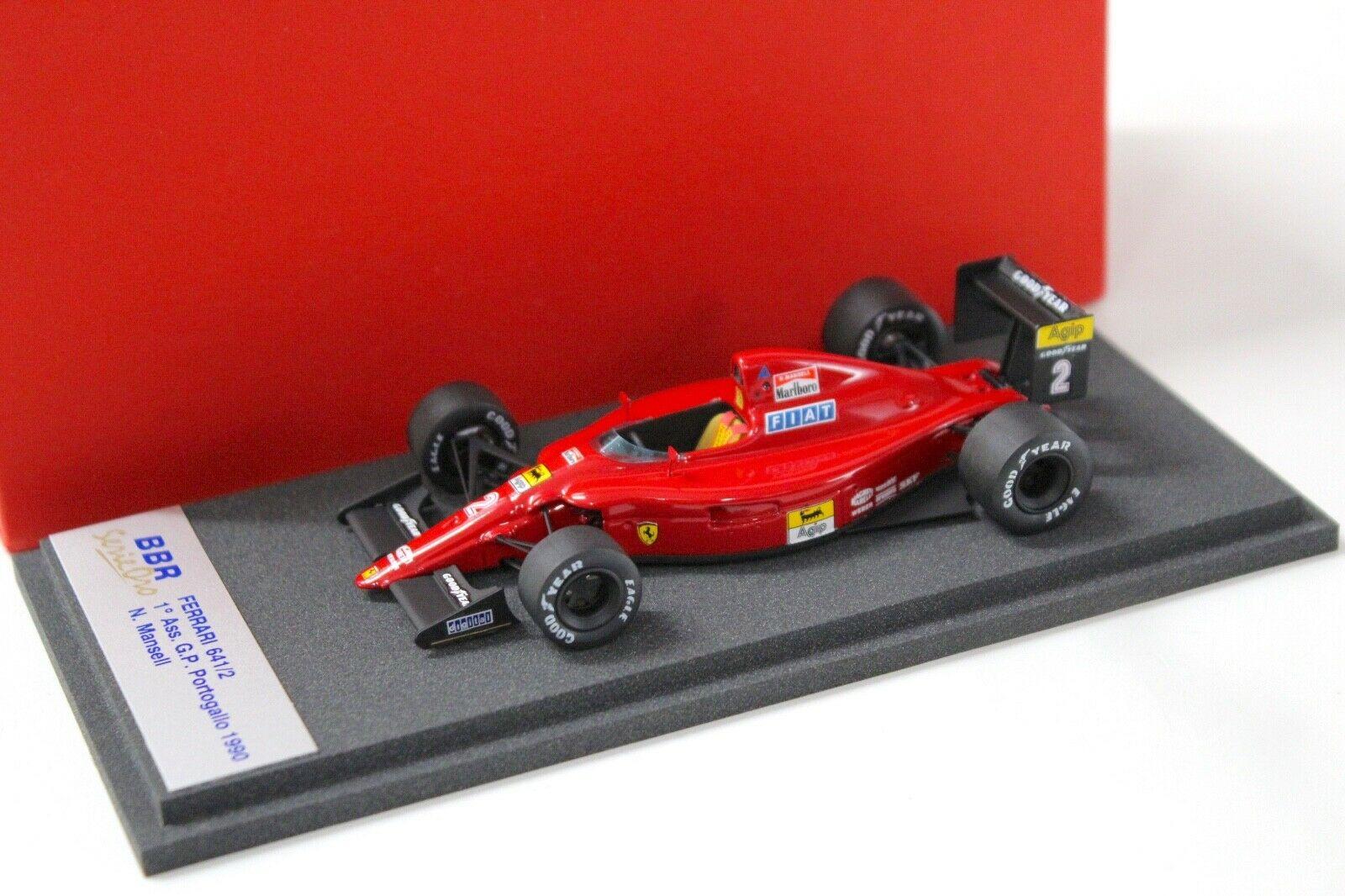 1:43 BBR () Ferrari 641/2 GP Portogallo 1990 Mansell #2