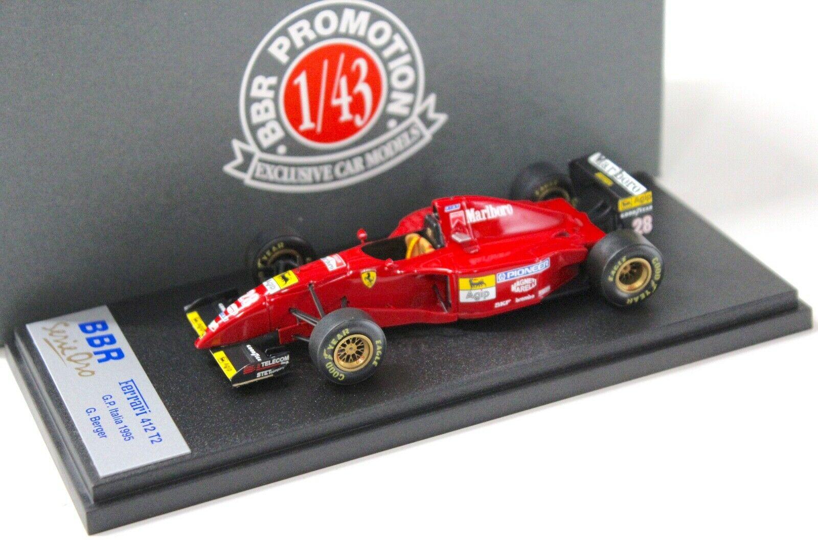 ID 50482 orig.jpg 1:43 BBR () Ferrari 412 T2 GP Italia 1995 Berger MARLBORO