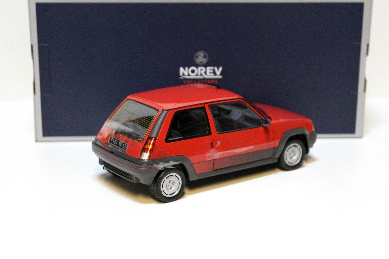 1:18 Norev Renault Supercinq GT Turbo 1989 red