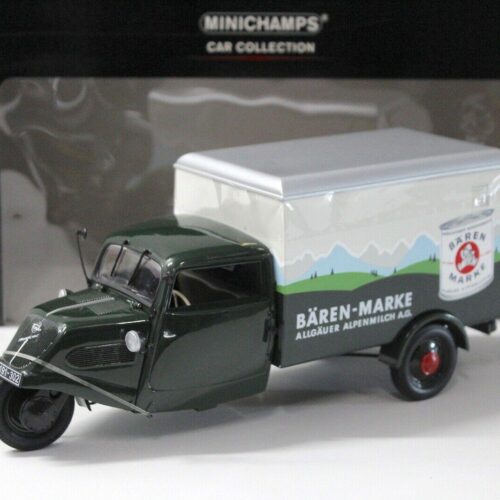1:18 Minichamps Tempo Hanseat 1952 BÄRENMARKE Kasten