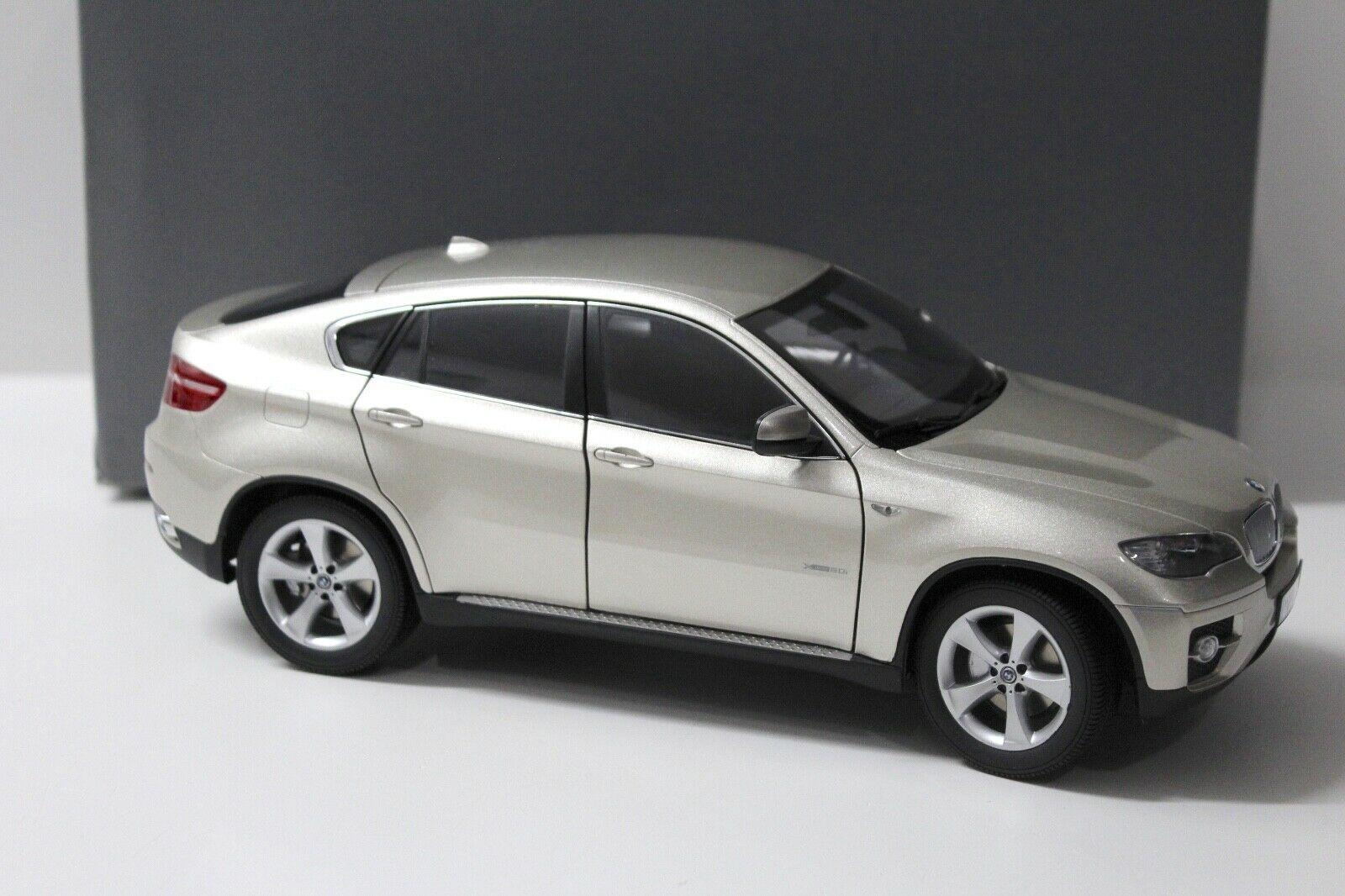 1:18 Kyosho BMW X6 Xdrive50i E71 Kaschmir silver DEALER VERSION
