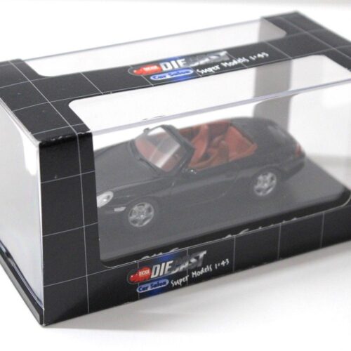 1:43 Dickie Schuco Porsche 911 996 Carrera 4 Cabriolet black