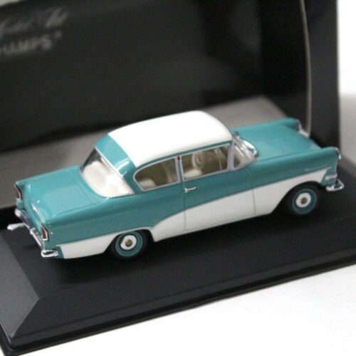1:43 Minichamps Opel Olympia Rekord A green/white Auto Bild