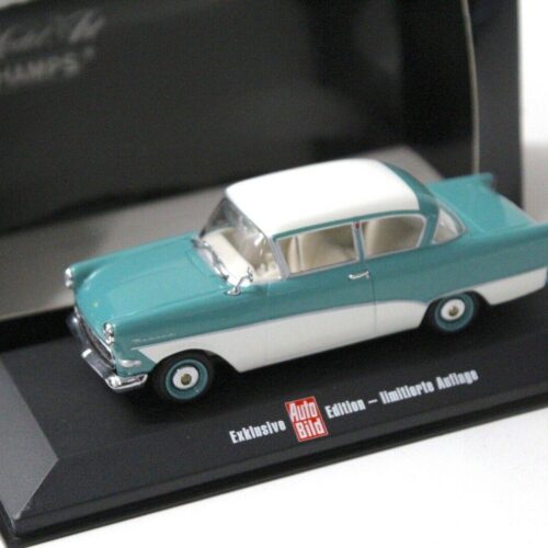 1:43 Minichamps Opel Olympia Rekord A green/white Auto Bild
