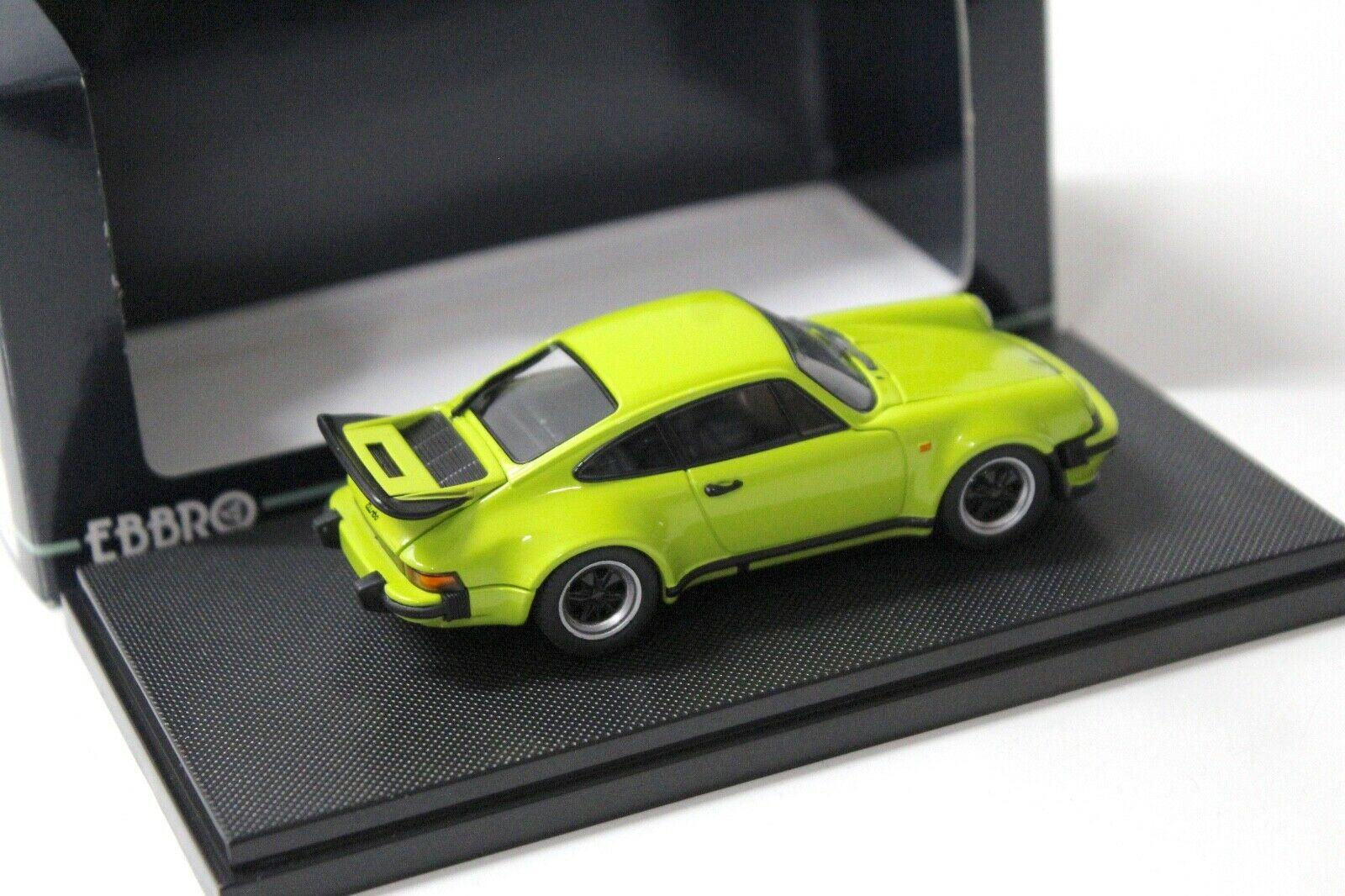 1:43 EBBRO Porsche 911 Turbo Coupe 1975 green