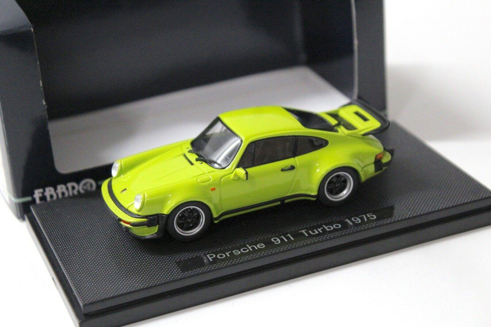 ID 50603 orig.jpg 1:43 EBBRO Porsche 911 Turbo Coupe 1975 green