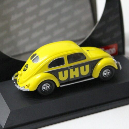 1:43 Schuco VW Brezelkäfer UHU yellow/ black