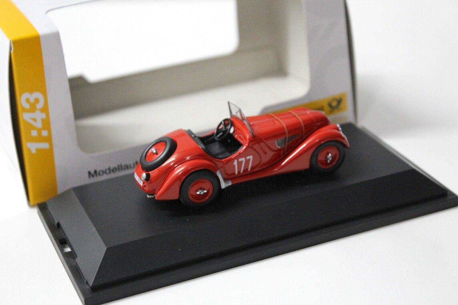 1:43 Schuco BMW 328 Roadster Deutsche Reichspost red