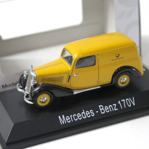 1:43 Schuco Mercedes 170V Deutsche Bundespost yellow
