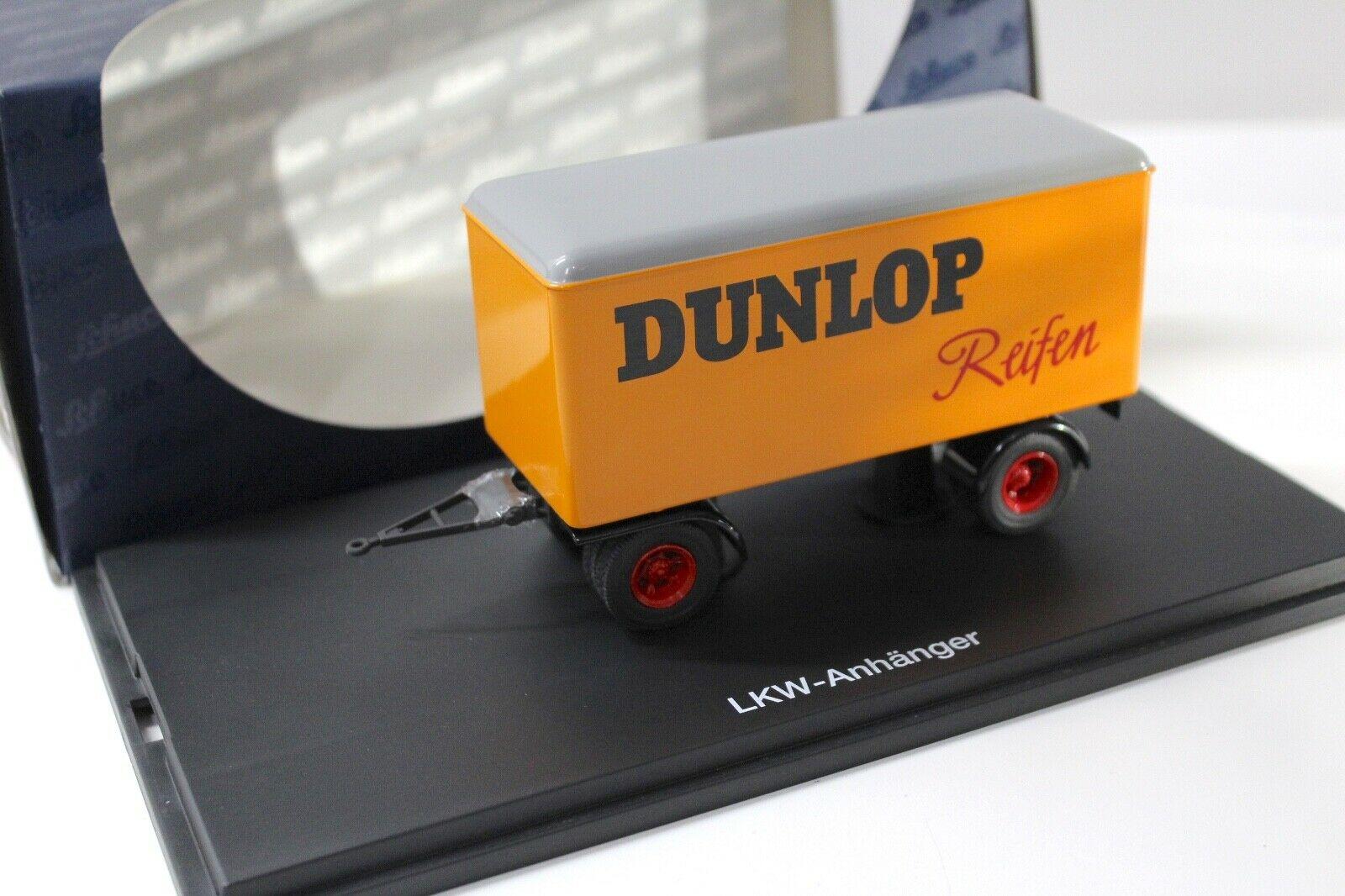 1:43 Schuco LKW-Anhänger Dunlop Reifen