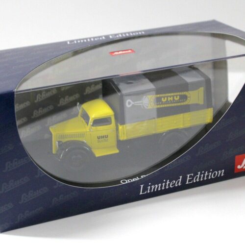 1:43 Schuco Opel Blitz S 3t Pritsche-Plane "UHU"