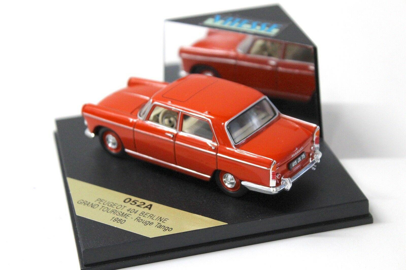 1:43 Vitesse Peugeot 404 Berline Grand Tourisme 1960 orange