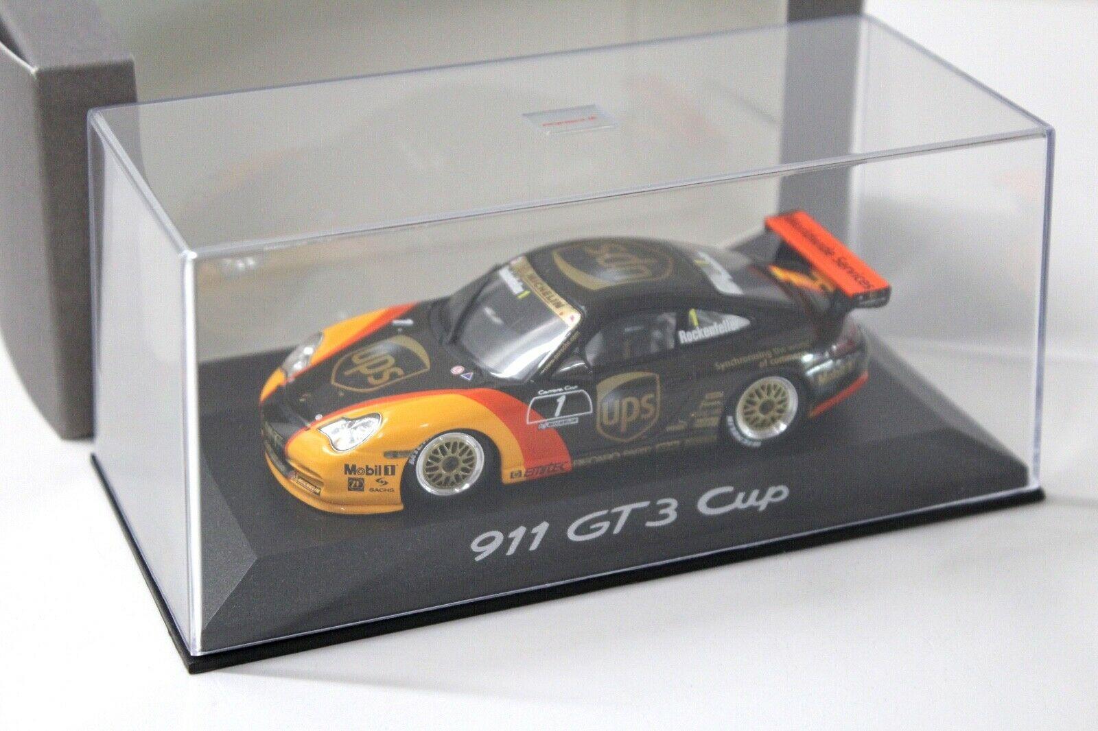 1:43 Minichamps Porsche 911 996 GT3 CUP UPS #1 DEALER VERSION