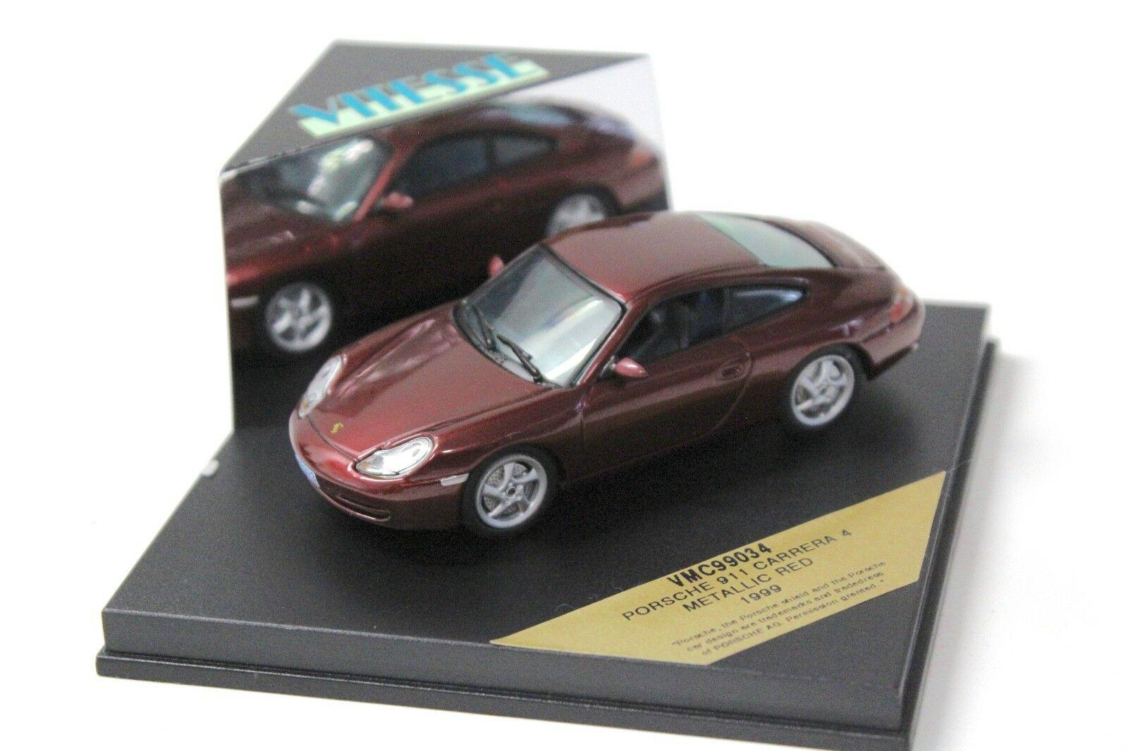 1:43 Vitesse Porsche 911 (996) Carrera 4 dark red 1999
