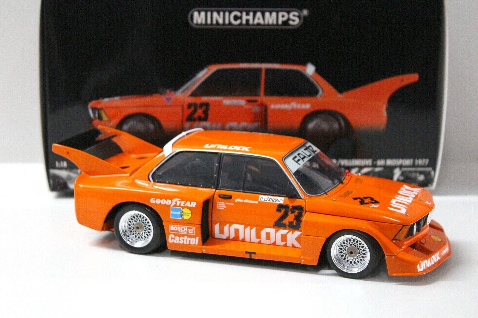 1:18 Minichamps BMW 320i Cheever/Villeneuve 6H Mosport #23