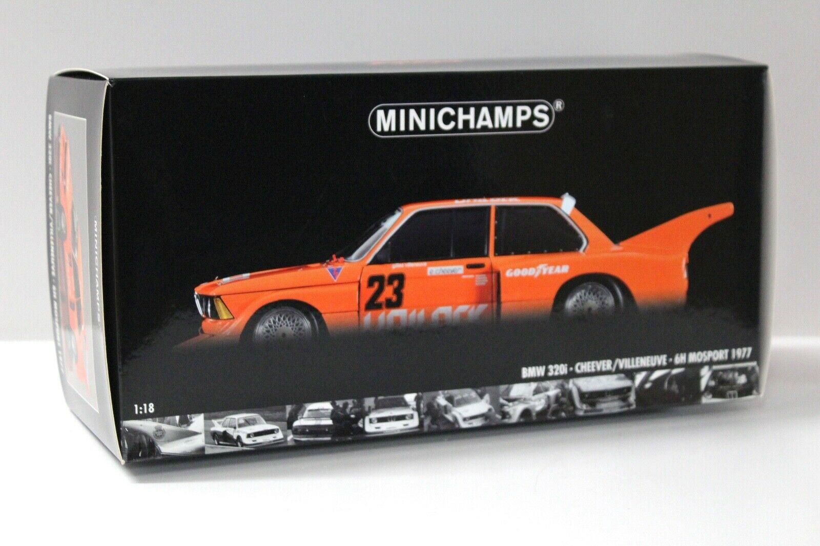 1:18 Minichamps BMW 320i Cheever/Villeneuve 6H Mosport #23