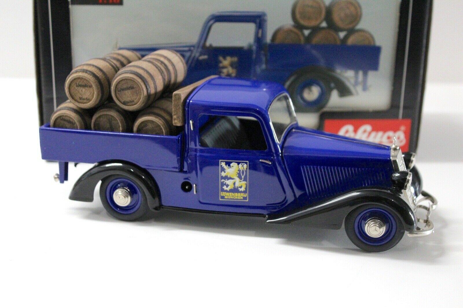 1:18 Schuco Mercedes 170V Pritsche Löwenbräu Bier