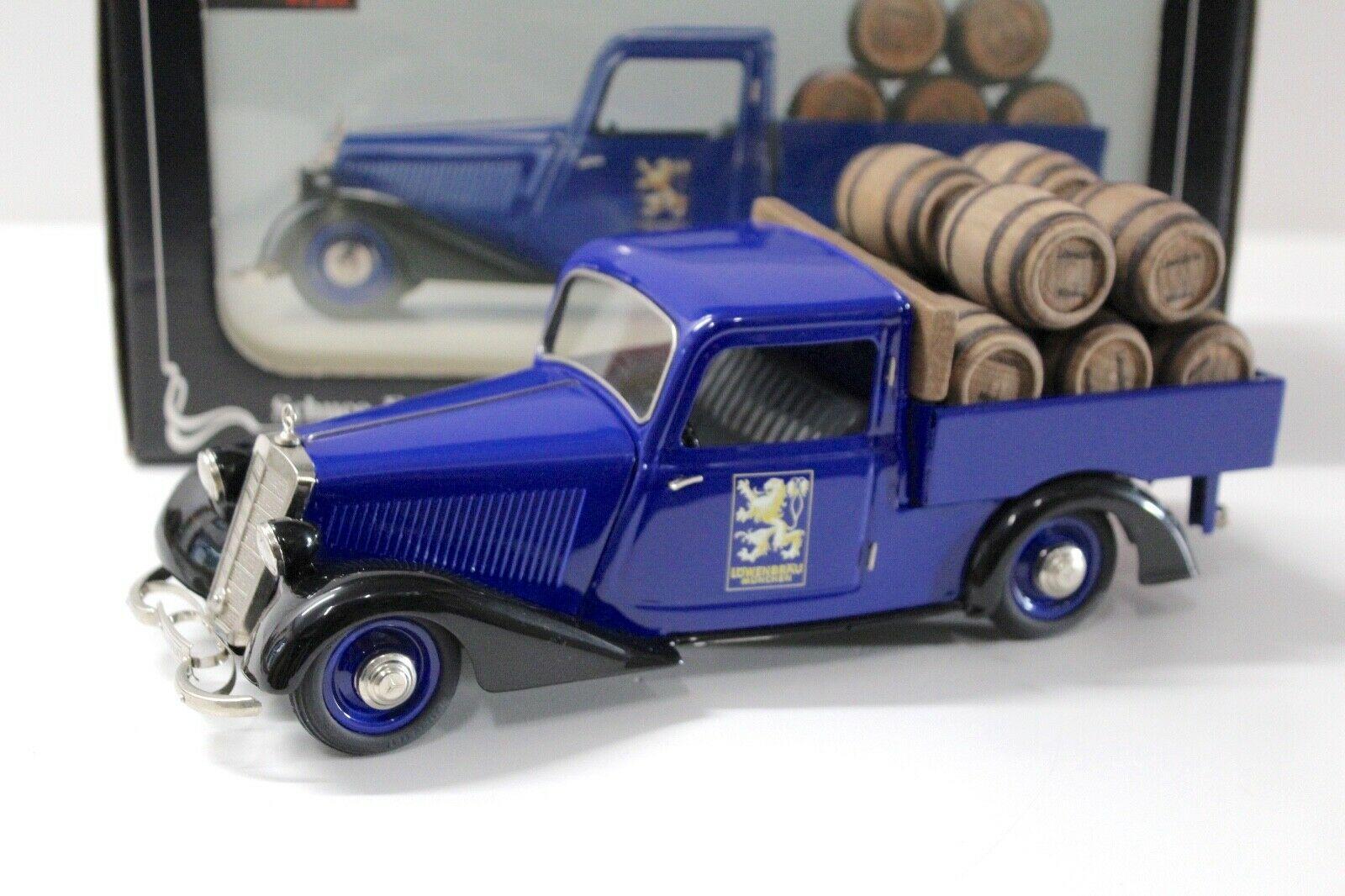 ID 50870 orig.jpg 1:18 Schuco Mercedes 170V Pritsche Löwenbräu Bier