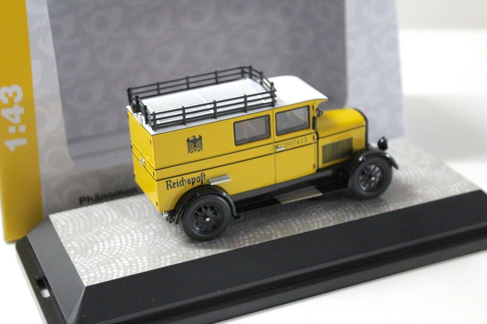 1:43 Premium ClassiXXs Phänomen Granit DE Reichspost yellow