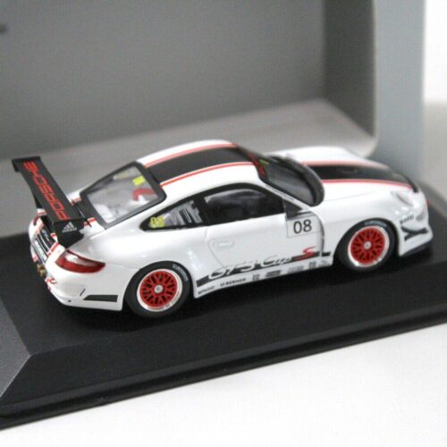 1:43 Minichamps Porsche 911 997 GT3 CUP S #08 white DEALER VERSION