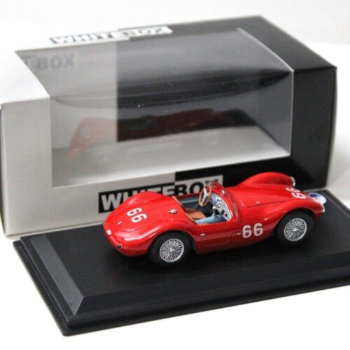 1:43 WhiteBox Maserati A6GCS Targa Florio #66 Fangio red