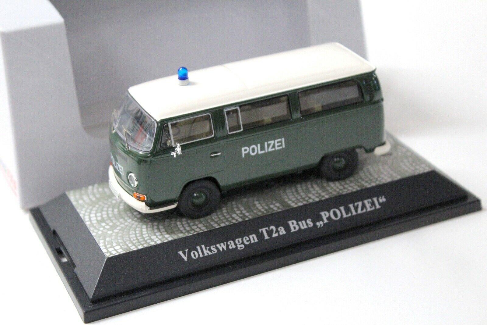 ID 50993 orig.jpg 1:43 Premium ClassiXXs VW T2a Bus POLIZEI green