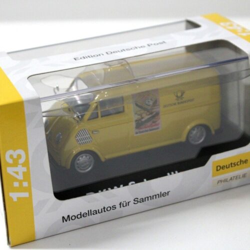 1:43 Schuco DKW Schnelllaster Deutsche Post yellow
