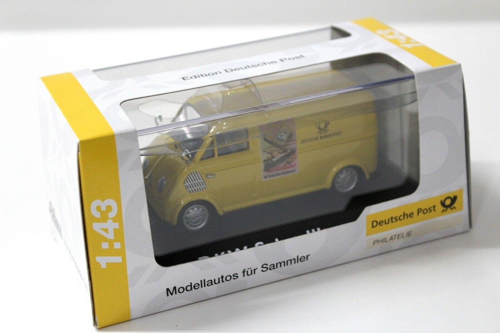 1:43 Schuco DKW Schnelllaster Deutsche Post yellow