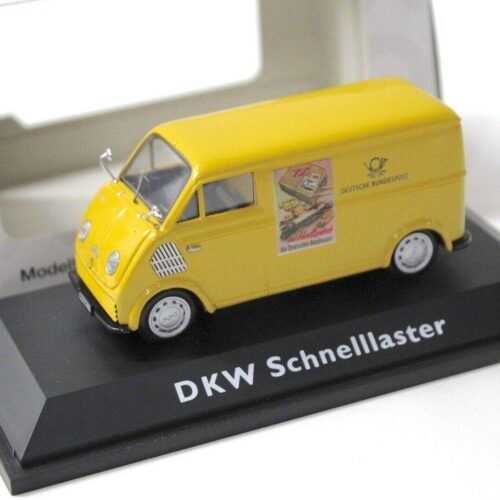 1:43 Schuco DKW Schnelllaster Deutsche Post yellow