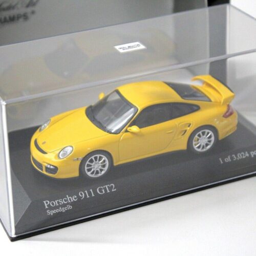1:43 Minichamps Porsche 911 997 GT2 Speed yellow