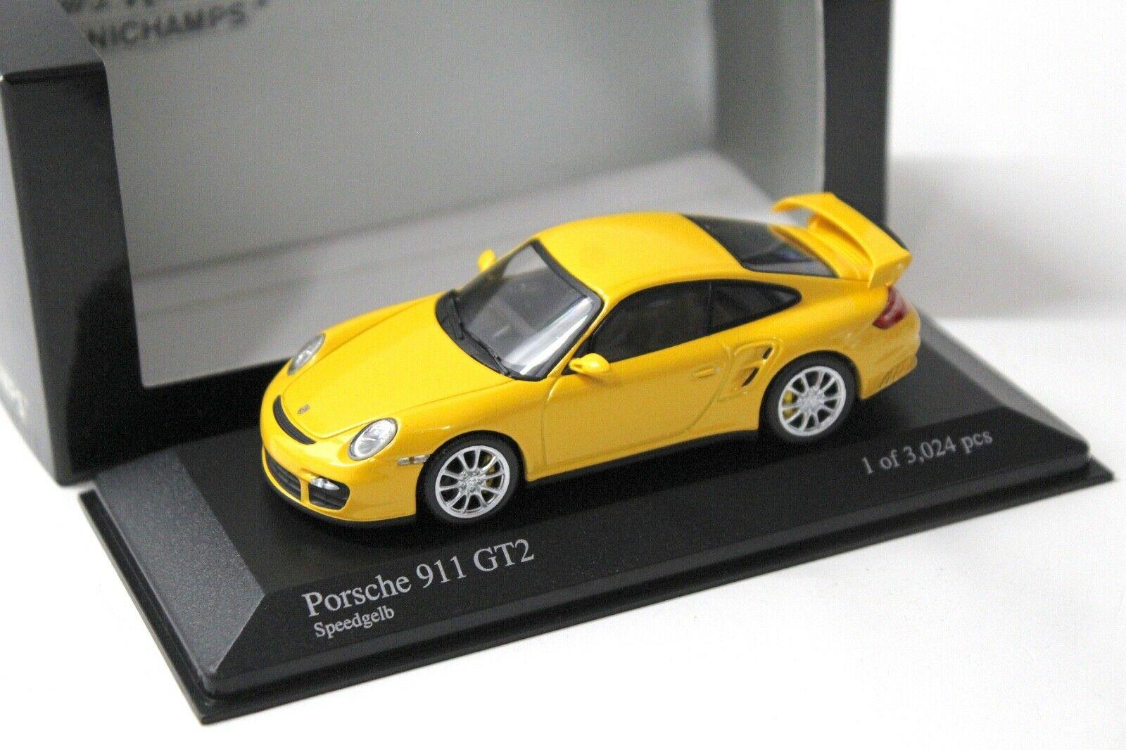 ID 51045 orig.jpg 1:43 Minichamps Porsche 911 997 GT2 Speed yellow