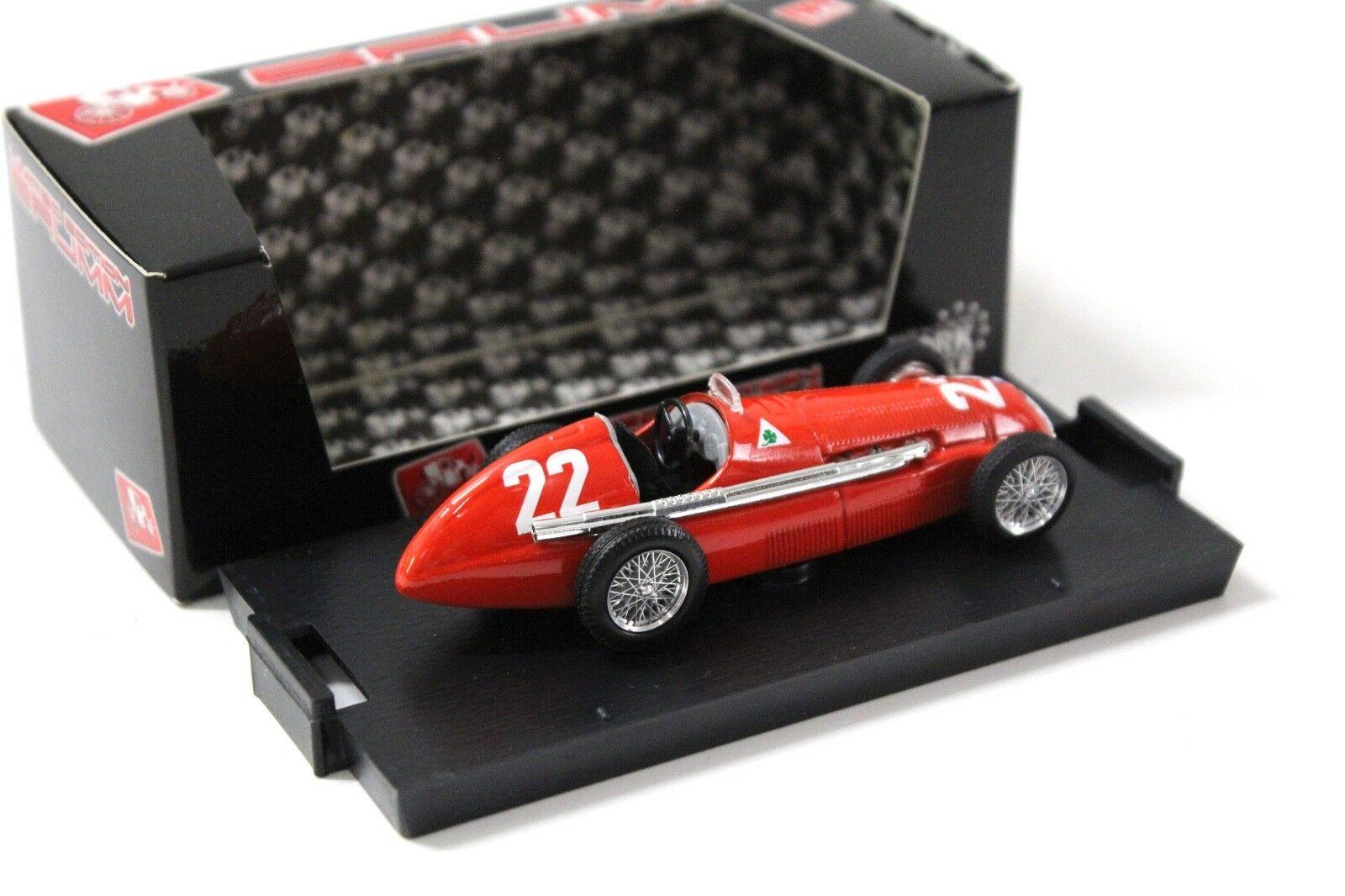 1:43 Brumm Alfa Romeo 158 Fangio #22 1950