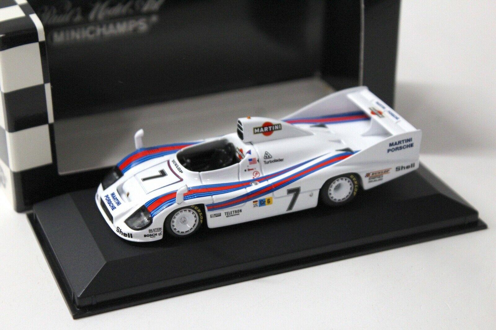 1:43 Minichamps Porsche 936/77 Haywood LM MARTINI #7 white