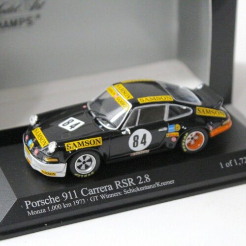 1:43 Minichamps Porsche 911 Carrera RSR 2.8 Monza #84 black