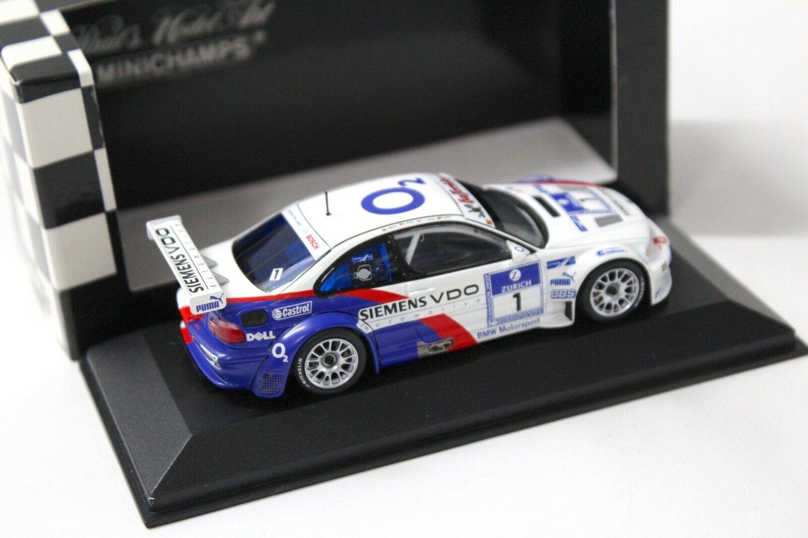 1:43 Minichamps BMW M3 GTR ADAC 24h 2005 D.Müller #1