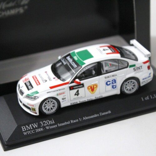 1:43 Minichamps BMW 320si WTCC 2006 Winner Istanbul #4