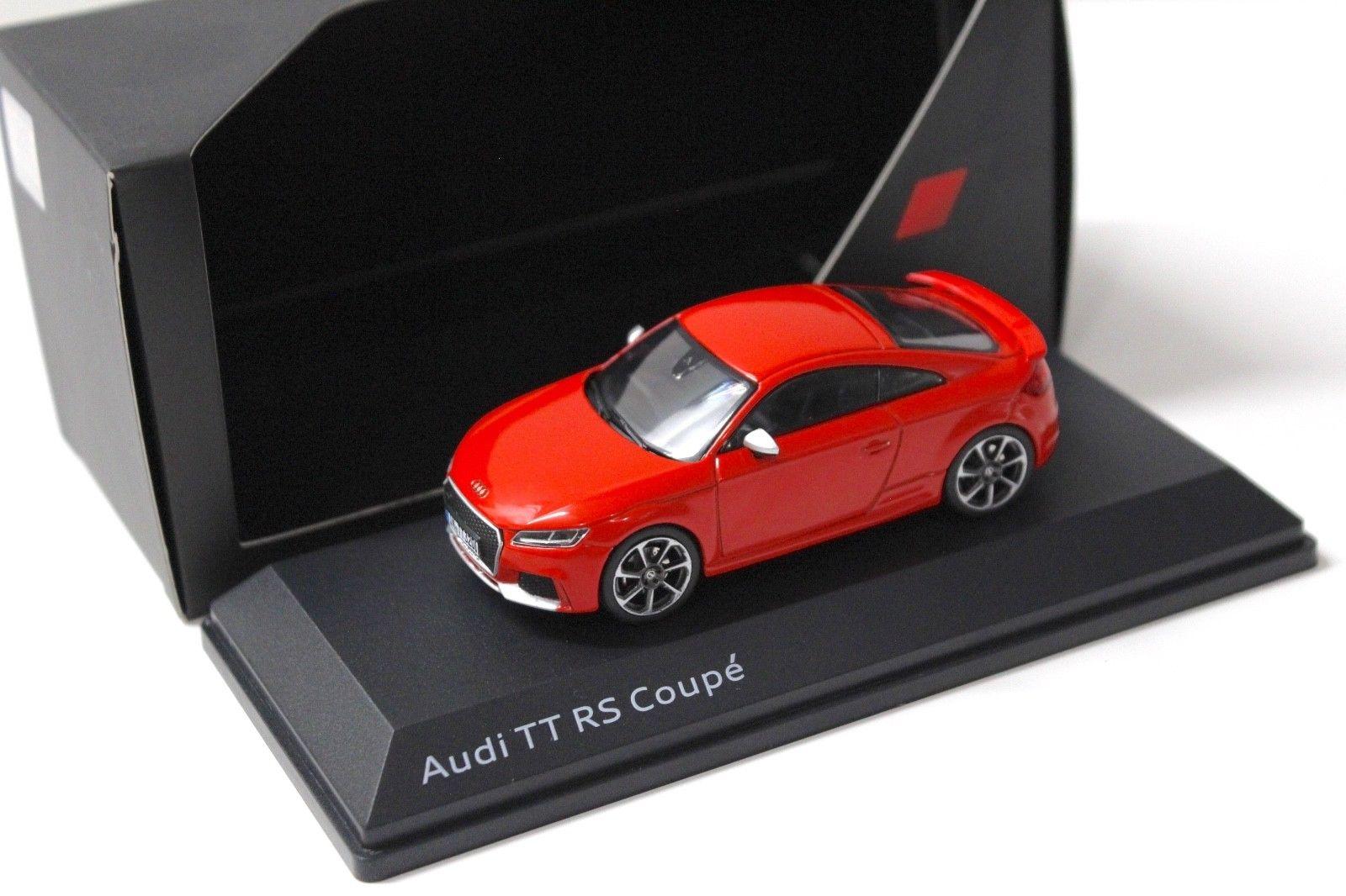 1:43 iScale Audi TT RS Coupe Catalunya red DEALER VERSION