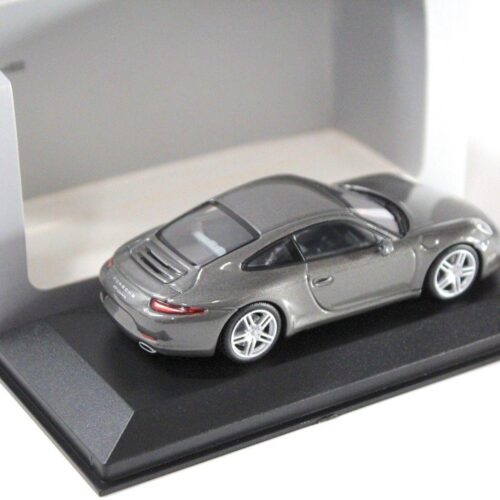 1:43 Minichamps Porsche 911 (991) Carrera grey DEALER VERSION