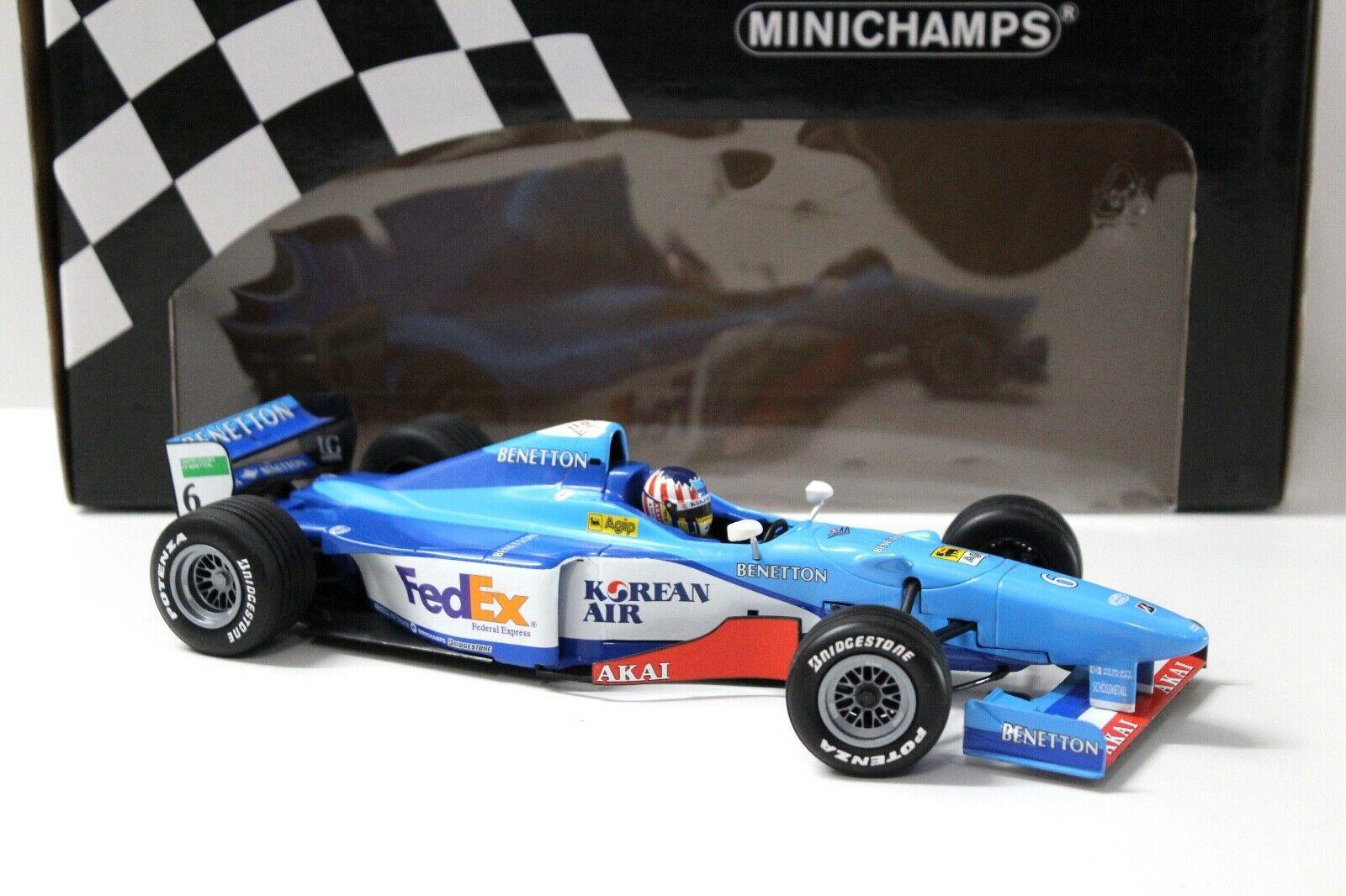 1:18 Minichamps Benetton F1 A. Wurz 1998 #6