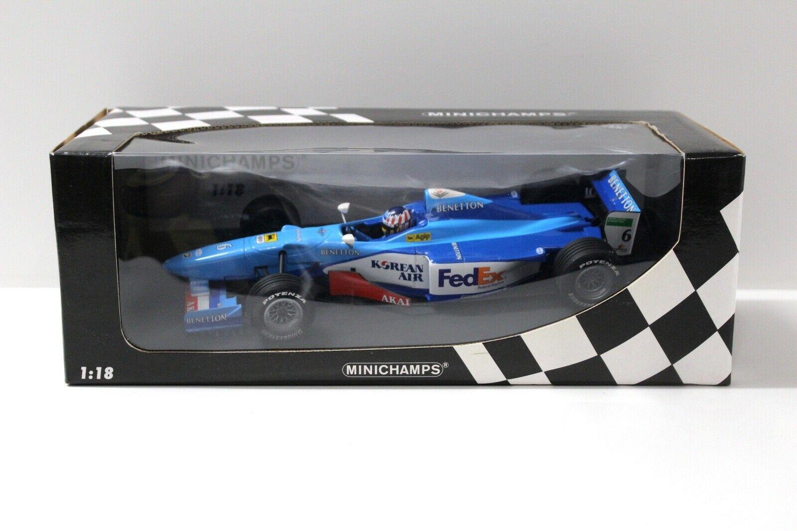 1:18 Minichamps Benetton F1 A. Wurz 1998 #6