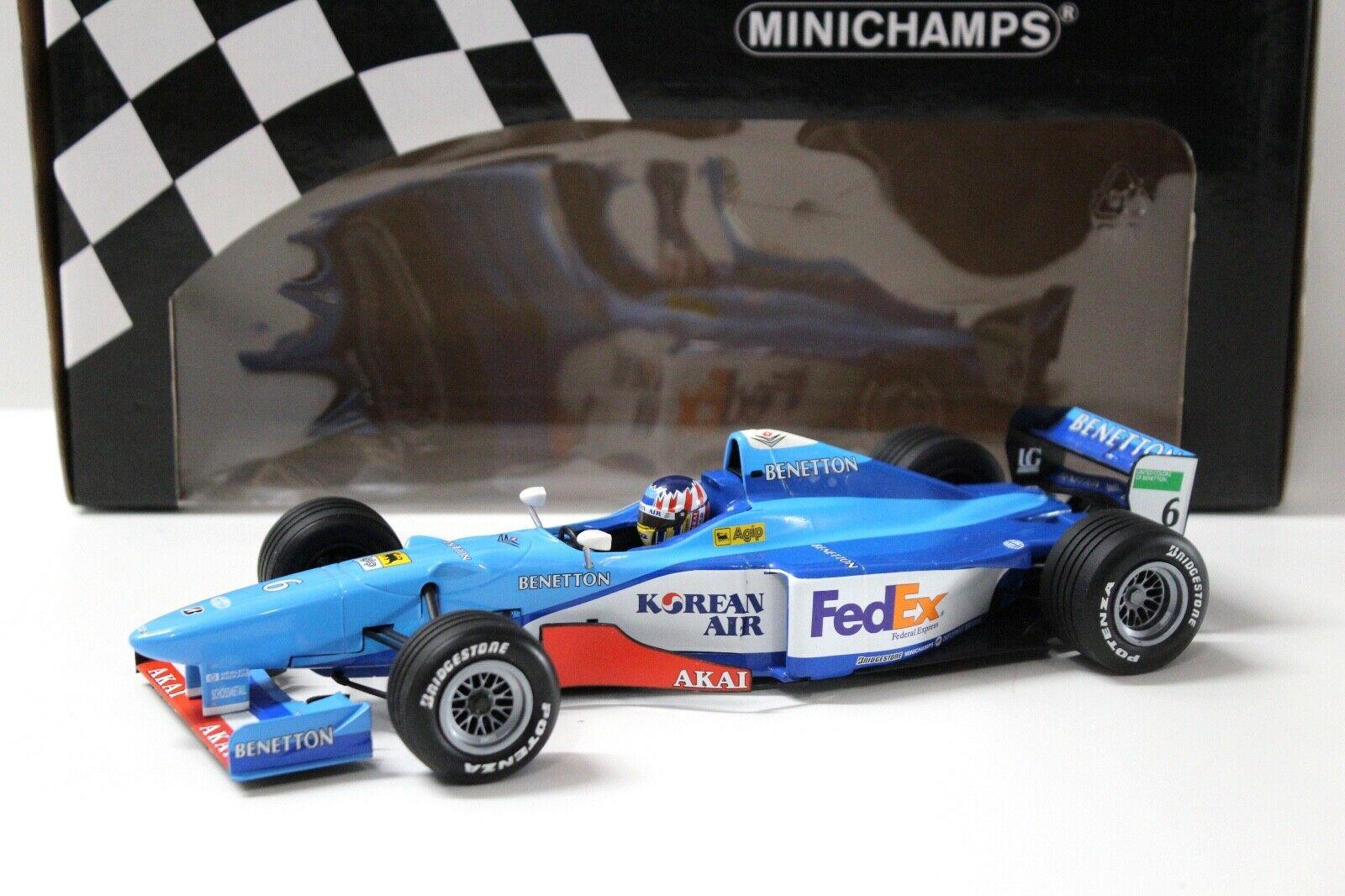 1:18 Minichamps Benetton F1 A. Wurz 1998 #6
