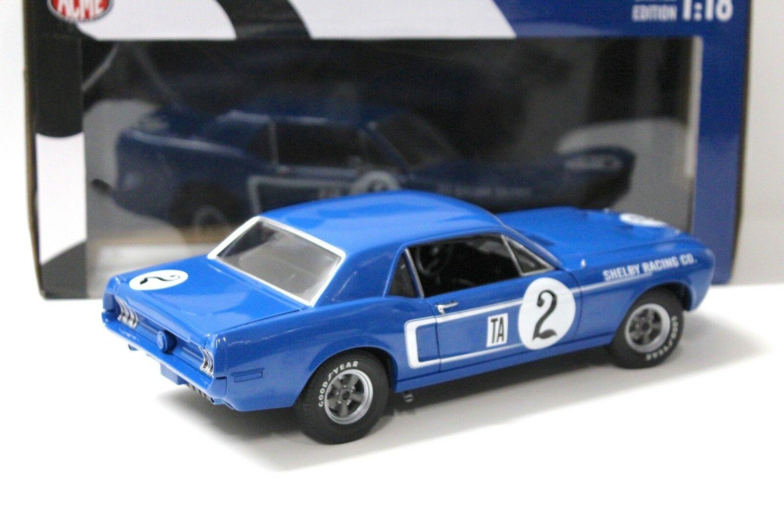1:18 ACME Ford Dan Gurney Mustang #2 blue 1968 Shelby