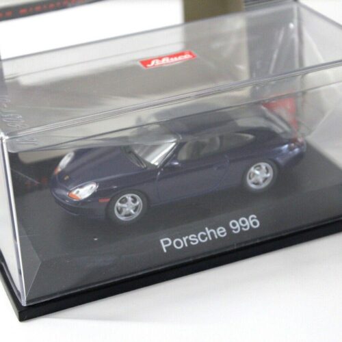 1:43 Schuco Porsche 911 (996) Coupe dark blue