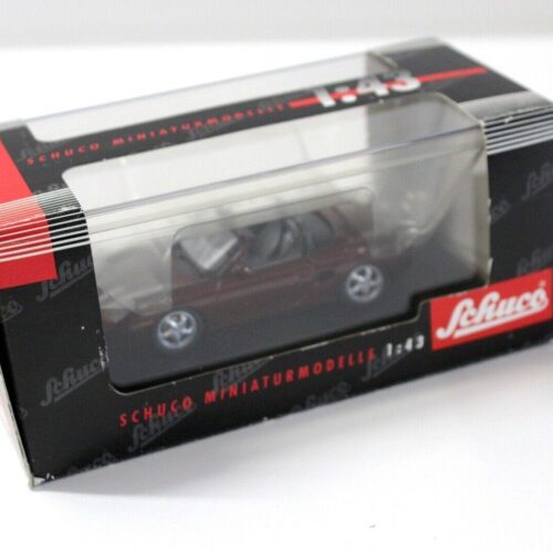 1:43 Schuco Porsche Boxster dark red
