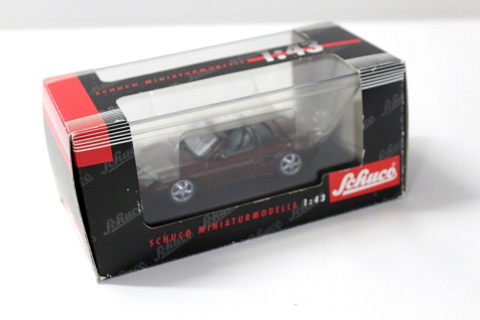 1:43 Schuco Porsche Boxster dark red
