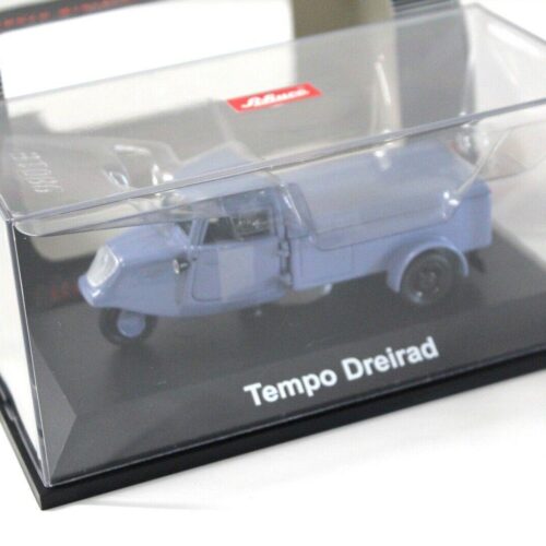 1:43 Schuco Tempo Dreirad Pritsche blue