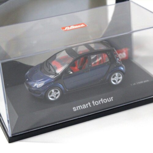 1:43 Schuco Smart Forfour blue/black