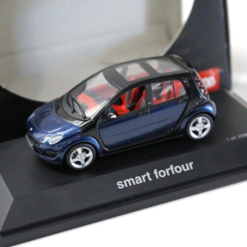 1:43 Schuco Smart Forfour blue/black