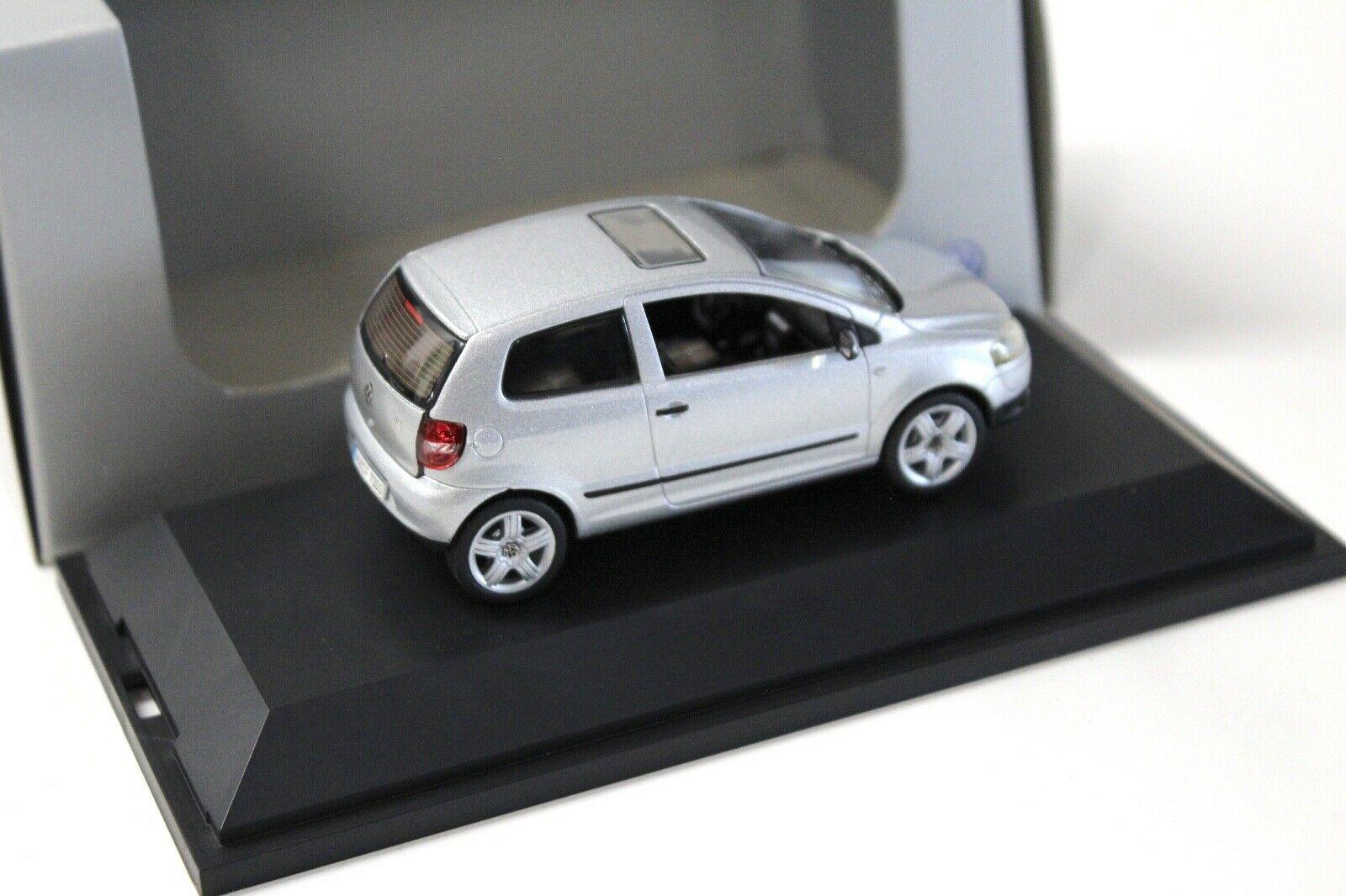 1:43 Schuco VW FOX silver DEALER VERSION