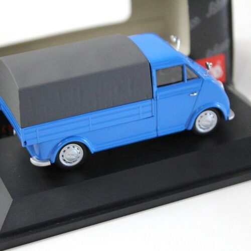 1:43 Schuco DKW Schnelllaster Pritsche/ Plane blue